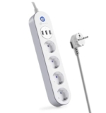 Houzetek 4-Fach Mehrzweck-Steckdosenleiste mit 3 USB-Buchsen, Wifi-Steuerung und App-Unterstützung für Alexa und Google Home nur 25,19 Euro