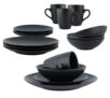 Leonique Kombiservice Truro (16-tlg) Steinzeug im schwarzen Schiefer Look für nur 39,99€ inkl. Versand (statt 56€)