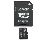 Lexar MicroSDXC-Karte 64GB mit SD-Adapter Class 10 für nur 13,