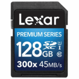 128GB SDXC Karte LEXAR Platinum II 45 MB/s für nur 34,99 Euro