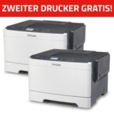 Knaller! 2 Stück LEXMARK CS417dn Farblaser-Drucker für nur 139,- Euro inkl. Versand