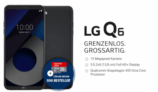LG Q6 Smartphone mit Smart Surf Telefónica Tarif für nur 9,99 Euro und einmalig 9,- Euro