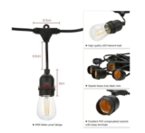 Tomshine Lichterkette 7,5m mit 25 Leuchtmitteln für nur 16,24 Euro inkl. Versand