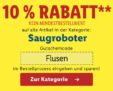 LIDL Crazy Deal: Nur heute 10% Rabatt auf alle Saugroboter