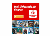 Filmabend-Aktion bei MediaMarkt: Viele verschiedene DVDs und Blu-rays ab 5,99 Euro inkl. 5,- Euro Lieferando Gutschein