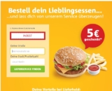[LIEFERHELD] 5,- Euro Lieferheld Gutschein jetzt ohne MWB