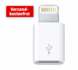 Original APPLE Lightning auf Micro USB Adapter MD820ZM/A für nur 5,- Euro inkl. Versand bei Media Markt!