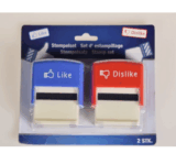 [EBAY.DE] Cooles 2er-Set Like & Dislike Stempel für nur 6,99 Euro inkl. Versandkosten!