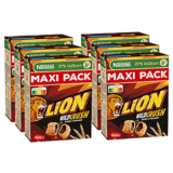 6 x 600g Nestlé LION WildCrush Schoko & Karamell Frühstücks-Cerealien für 20,89€