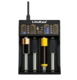 Pricedrop! LiitoKala Lii-402 Ladegerät mit 4 Ladeschächten für Li-Ion Akkus für nur 5,84 Euro