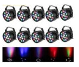 Für den Partykeller! 4er Pack Lixada DMX-512 RGBW LED Lichter für nur 46,99 Euro