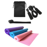 Lixada Fitness Set (Springseil, Matte und Widerstandsbänder) für nur 13,99 Euro bei Amazon