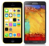 [LOGITEL] Apple iPhone 5C 16GB oder Galaxy Note 3 32GB LTE mit BASE Allnet-Flat inkl. Internet-Flat und Festnetznummer ab 29,- Euro monatlich