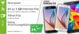 Logitel: MD real Allnet Flat mit 1GB Datenflat für 29,99 Euro/Monat + Samsung Galaxy S6 und Galaxy Tab 4 7.0 für 29,- Euro