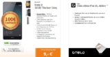 Otelo Allnet-Flat XL im D-Netz (Flat in alle Netze inkl. 1GB Datenflat) nur 29,99 Euro monatlich + Huawei Mate S 32GB für einmalig 9,- Euro + Huawei MediaPad T1 7.0 8GB Wifi geschenkt