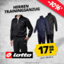 Lotto Herren Trainingsanzug (2 Farben, M-2XL) für nur 22,94€ (statt 28€)