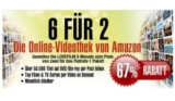 [LOVEFILM] 6 Monate Lovefilm Flatrate 1 Paket zum Preis von 2 Monaten (23,98 Euro)!
