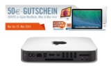 [CYBERPORT] APPLE Mac mini 2,5 GHz dual-Core Intel Core i5 MD387D/A für effektiv nur 499,- Euro dank 50,- Euro Gutschein!