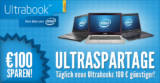 [NOTEBOOKSBILLIGER] Immer 10 Uhr! Ab jetzt 13 Tage lang jeden Tag 100,- Euro Rabatt auf 10 Notebooks **UPDATE**