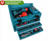 Makita 6271 DWAETC Akkuschrauber mit 126 teiligem Zubehör im Koffer für 154,90 Euro inkl. Versand!