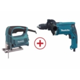 Makita Stichsäge 4329 + Makita Bohrmaschine HP1641 im Set für 99,90 Euro inkl. Versand