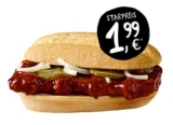 McRib und McWrap Chicken Sweet-Chili bei McDonalds nur 1,99 Euro