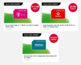 Sammeldeal: Mobilcom Debitel Black Week Agebote – z.B. 26 GB green LTE + SMS & Allnet Flat im Telekom-Netz für 16,99€ mtl.