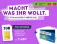 Comfort Allnet-Flatrate im Vodafone-Netz mit 2GB 42MBit nur mtl. 7,49 Euro + 100,- Euro Holidaycheck Gutschein (ohne MBW)