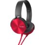 SONY MDR-XB450APR Extra-Bass Kopfhörer in Rot für nur 17,- Euro inkl. Versand