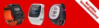 Verschiedene Fitnesstracker und Sportuhren im Angebot bei MediaMarkt