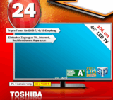 [MEDIAMARKT] Toshiba 40TL968G 40 Zoll 3D LED-Backlight-Fernseher (Full-HD, 200Hz AMR, DVB-T/C/S2, CI+, DLNA, Web-TV) für nur 429,- Euro inkl. Versand