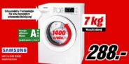 SAMSUNG WW7AJ5585MW/EG Waschmaschine mit  7kg Fassungsvermögen für 288,- Euro inkl. Versand