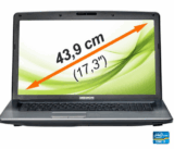 [EBAY] WOW! MEDION P7818 Notebook LED 17,3″/43,9cm i3 2,4GHz 1000GB 8GB Windows 8 für nur 449,- Euro inkl. Versand