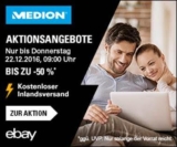 Bis 22. Dezember – Medion Sonderverkauf mit bis zu 50% Rabatt auf Smartphones und Elektronik