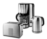 Medion Frühstücksset mit Kaffeemaschine, Wasserkocher und Toaster für nur 79,95 Euro inkl. Versand