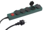 Meister 5-Fach Steckdosenleiste mit 1,4 m Kabel (IP44 für den Außenbereich) nur 9,99€