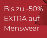 Bis 50% Extra-Rabatt auf viele bereits reduzierte Herrenartikel bei ABOUT YOU