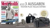[MEN’S HEALTH] Miniabo mit 3 Ausgaben der Men’s Health mit verschiedenen Prämien ab 11,90 Euro!