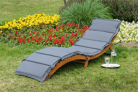 MERXX Honopu Gartenliege mit Auflage für nur 82,94€ (statt 130€)