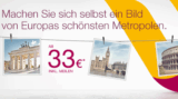 [GERMANWINGS] Flugangebote mit Flügen ab 33,- Euro inkl. Meilen in die Metropolen Europas
