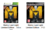 [ZAVVI] Metro: Last Light Limited Edition für PS3 und Xbox360 für nur 25,80 Euro inkl. Versand
