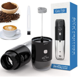 GRICAFE 2-in-1 Elektrischer Milchaufschäumer & Kaffeemühle für nur 17,99€