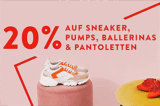 20% Rabatt Sneaker, Pumps, Ballerinas und Pantoletten im Mirapodo Onlineshop