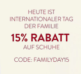 15% Rabatt auf Schuhe für Damen, Herren und Kinder bei Mirapodo