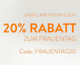 20% Rabatt auf alle Taschen und Schuhe für Damen bei Mirapodo