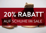 20% Rabatt auf bereits reduzierte Schuhe im Mirapodo Onlineshop + kostenloser Versand