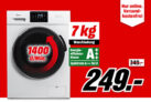 MIDEA W 6.74 td Waschmaschine (7 kg, 1400 U/Min., A+++) für nur 249,- Euro inkl. Lieferung