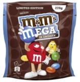 Schnell! Groß und lecker! M&M’s MEGA Chocolate – Limited Edition (5 x 270 g) für nur 11,11 Euro inkl. Primeversand