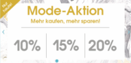 Nur heute: Bis zu 20% Rabatt auf Mode im Babymarkt Onlineshop