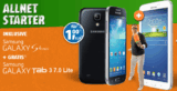 Klarmobil Starter Tarif (100 Min, 100 SMS, 400 MB Internet-Flat) inkl. Galaxy S4 Mini + Galaxy Tab 3 7.0 Lite nur 9,95 Euro im Monat